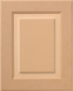 Raw MDF 5-Piece Raised Panel Cabinet Door